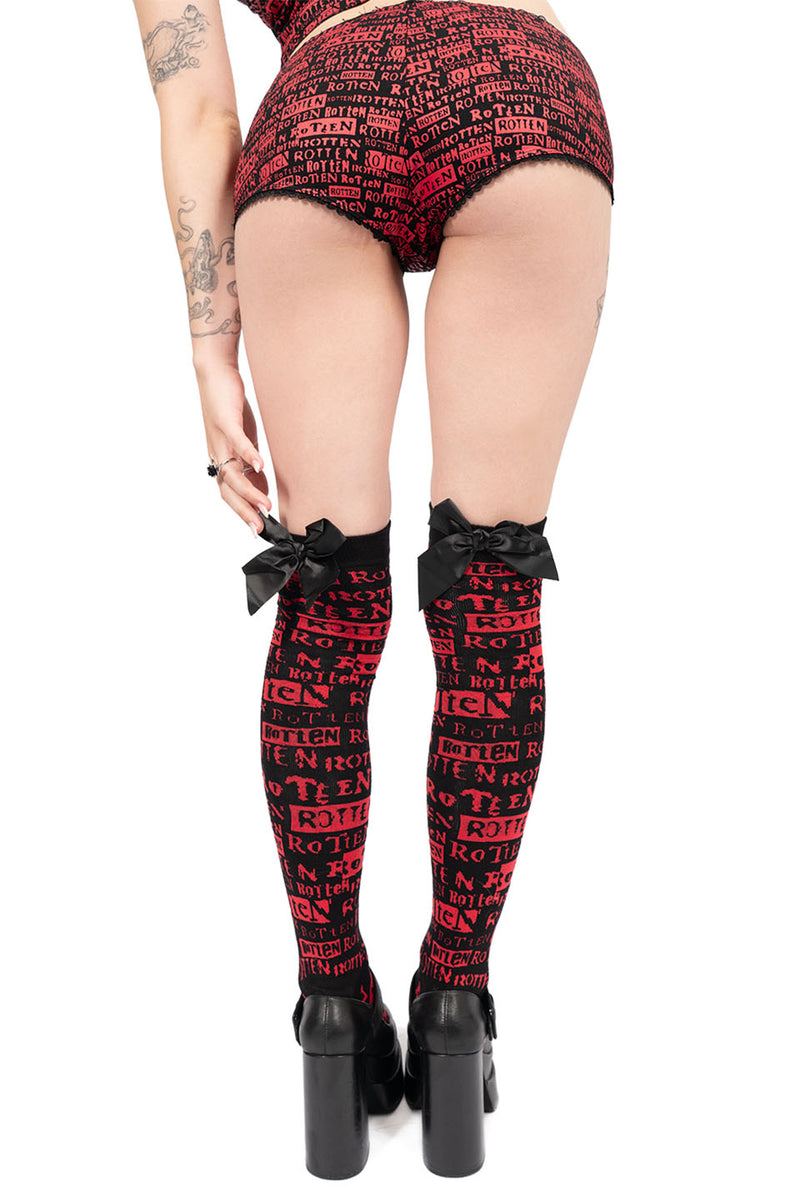 Lip Service x iGirl Vile Thigh High Socks-Accessories-Lip Service