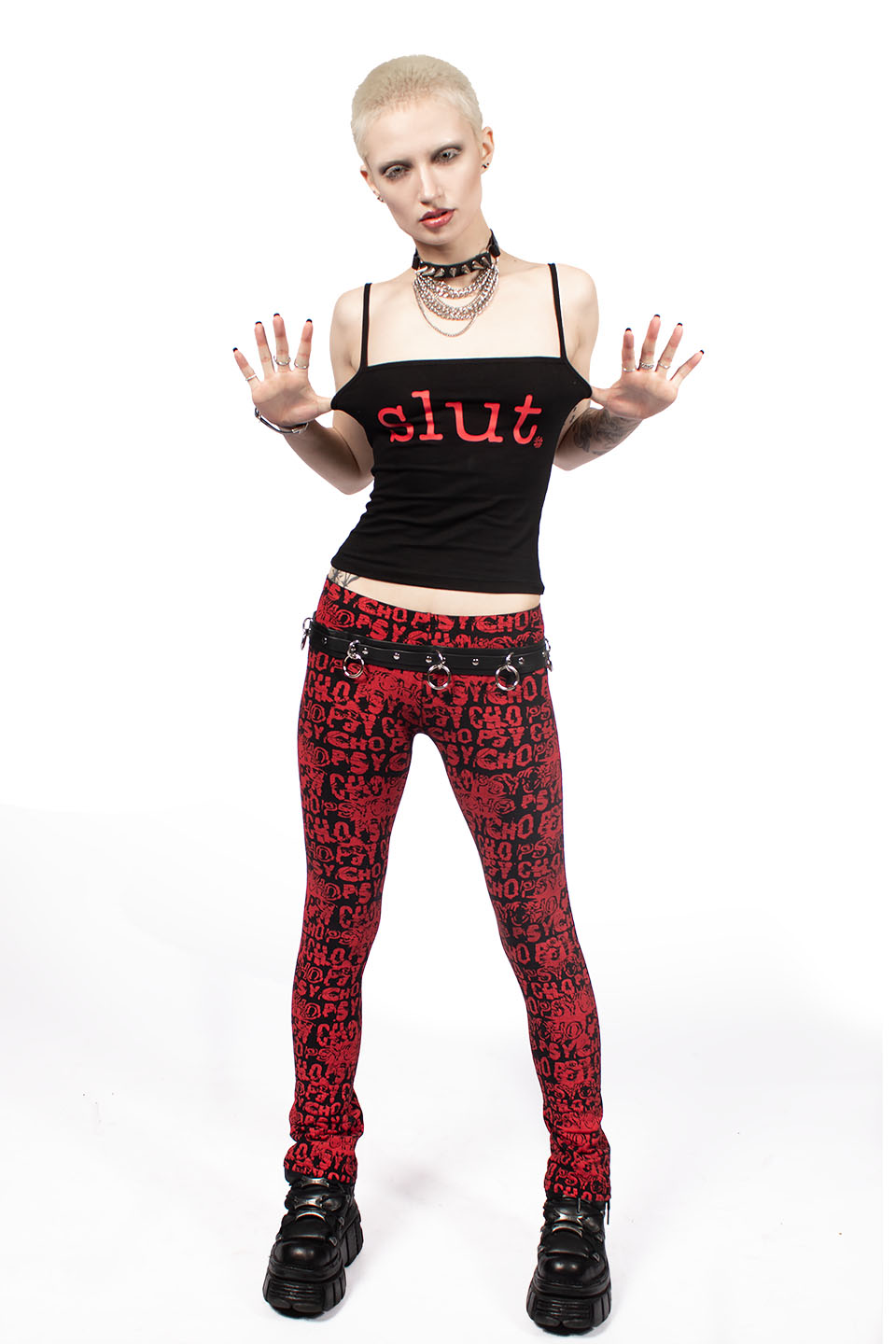 Slut Cami Tank-Tops-Lip Service