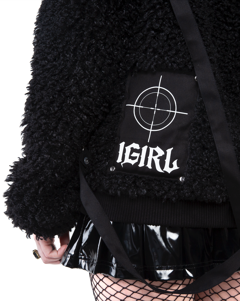 Lip Service X iGirl Bleed Bomber Jacket-Jacket-Lip Service