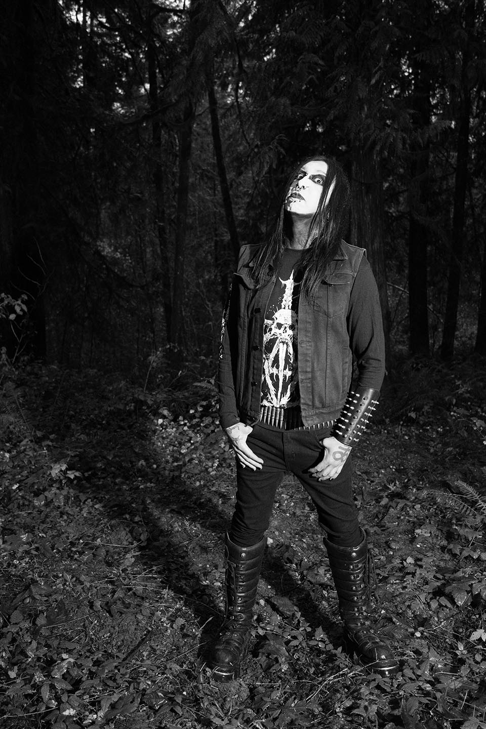 ANARCHYISM for PLUS ブラック長袖トップス Riddick X Lip Service Vegan Anarchy Long Sleeve T-shirt-Tops-Lip