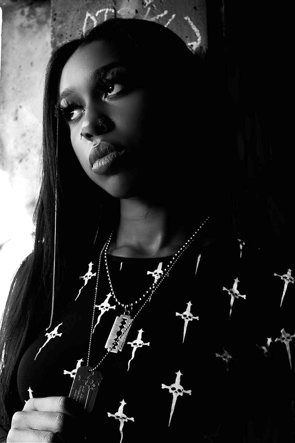 Lip Service Dog Tag Necklace-Accessories-Lip Service