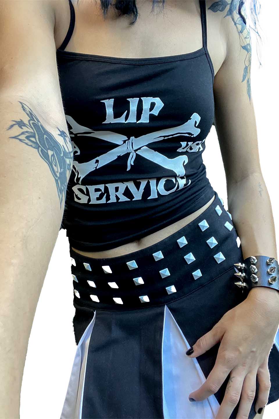 Ameri VINTAGE - MELT THE LADY lily tattoo tops blackの通販