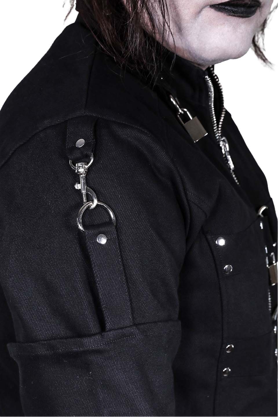 Lip Service Institutionalized Twill Straight Jacket-Tops-Lip Service