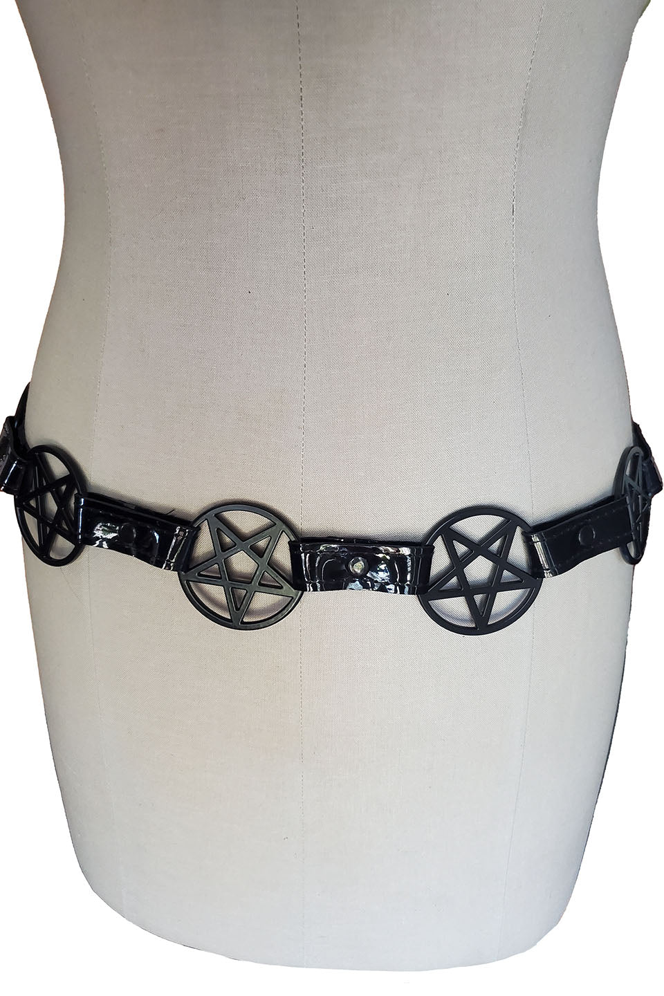 Black Pentagram Belt-Accessories-Lip Service