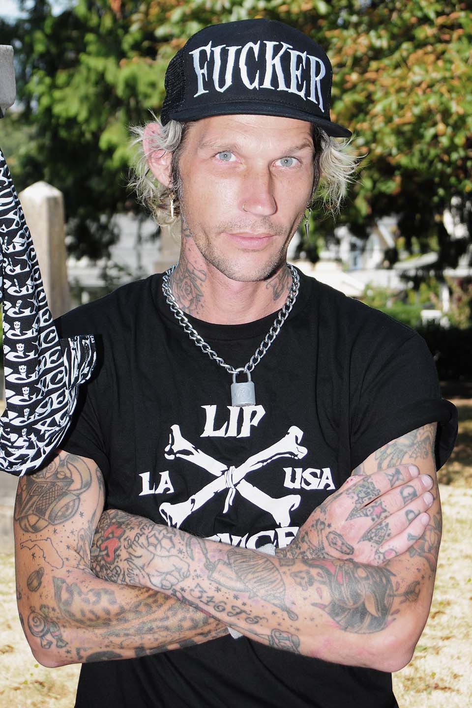 Fucker Trucker Black Snapback Hat-Accessories-Lip Service