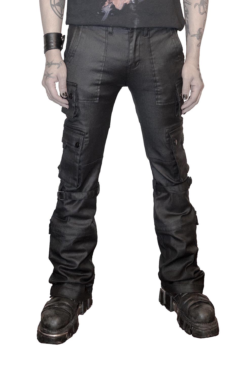 【DISCERNMENT】Lure Cut Cargo Pants Lure incision cargo pants 2C - DISCERNMENT | 60% - Asian