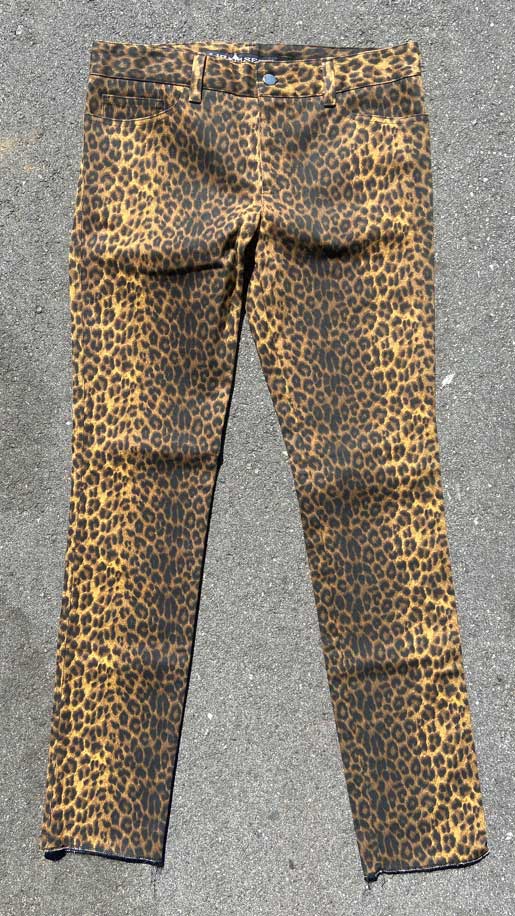 Vintage Cheetah Print Jeans 31-Bottoms-Lip Service