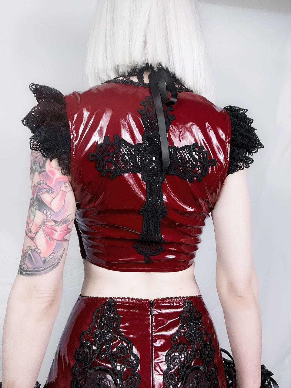 Selling Lip service Requiem bustier top S