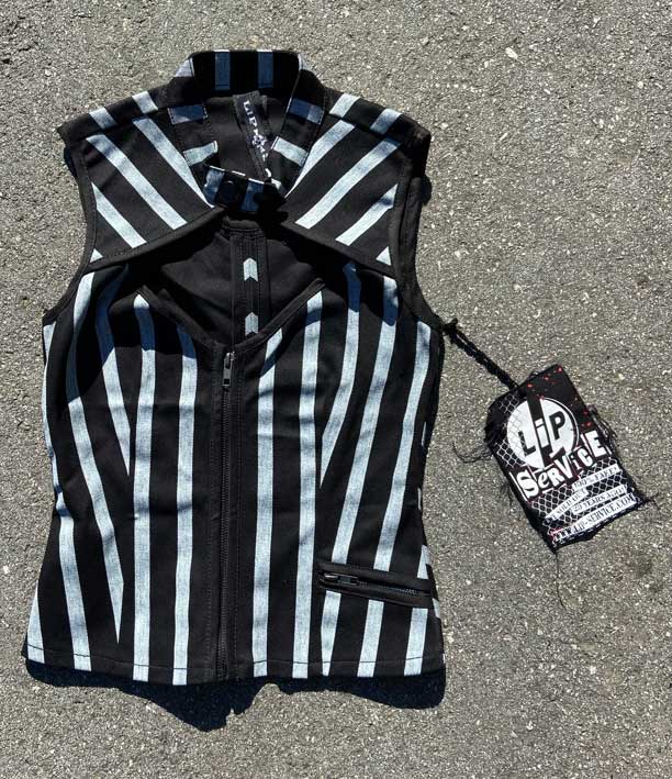 Vintage Psycho Circus Vest-Tops-Lip Service