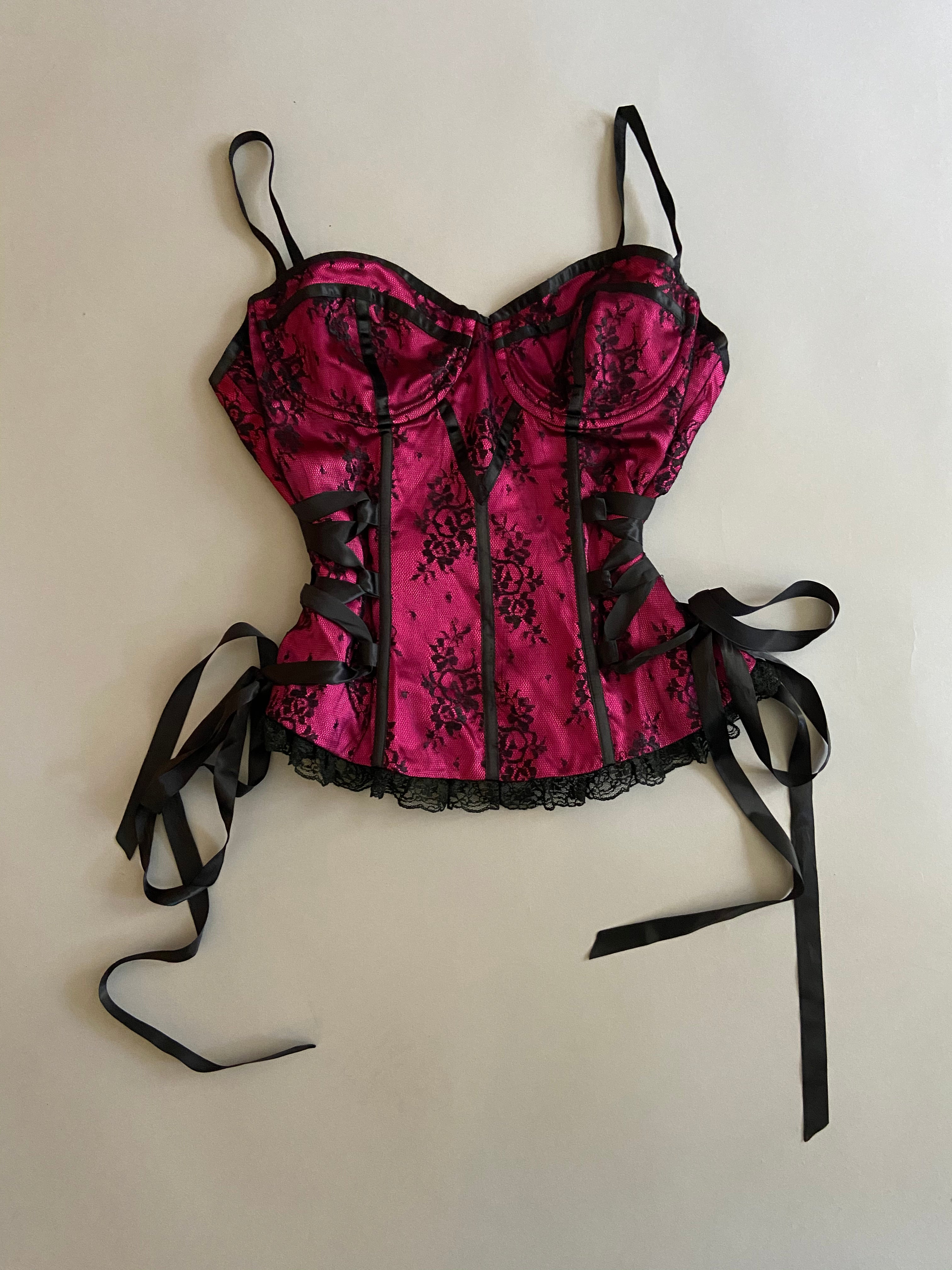 Lip service popular vintage corset set