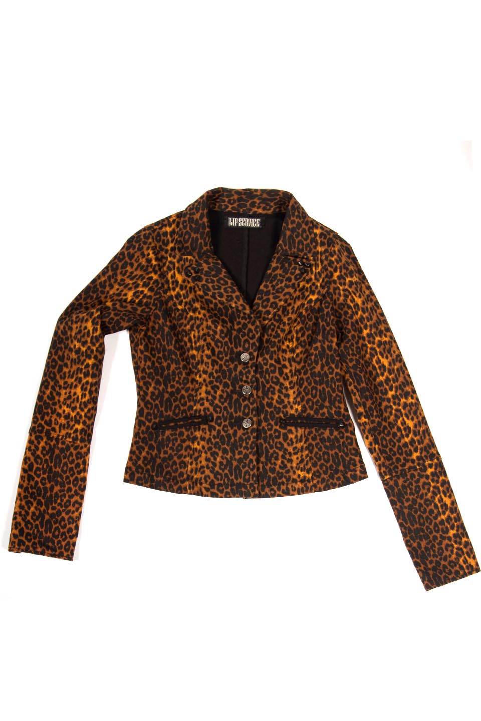 Vintage Leopard Me Blazer-Jacket-Lip Service