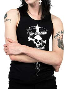 Los Angeles Dagger Tank-Tops-Lip Service