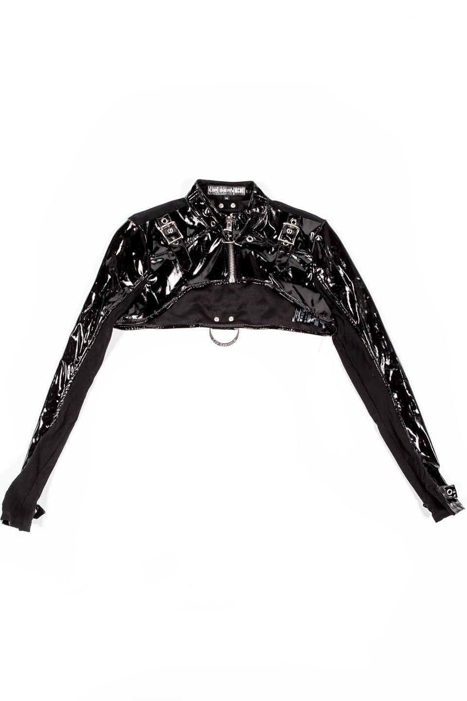 VINYL FETISH SHRUG JACKET-Jacket-Lip Service