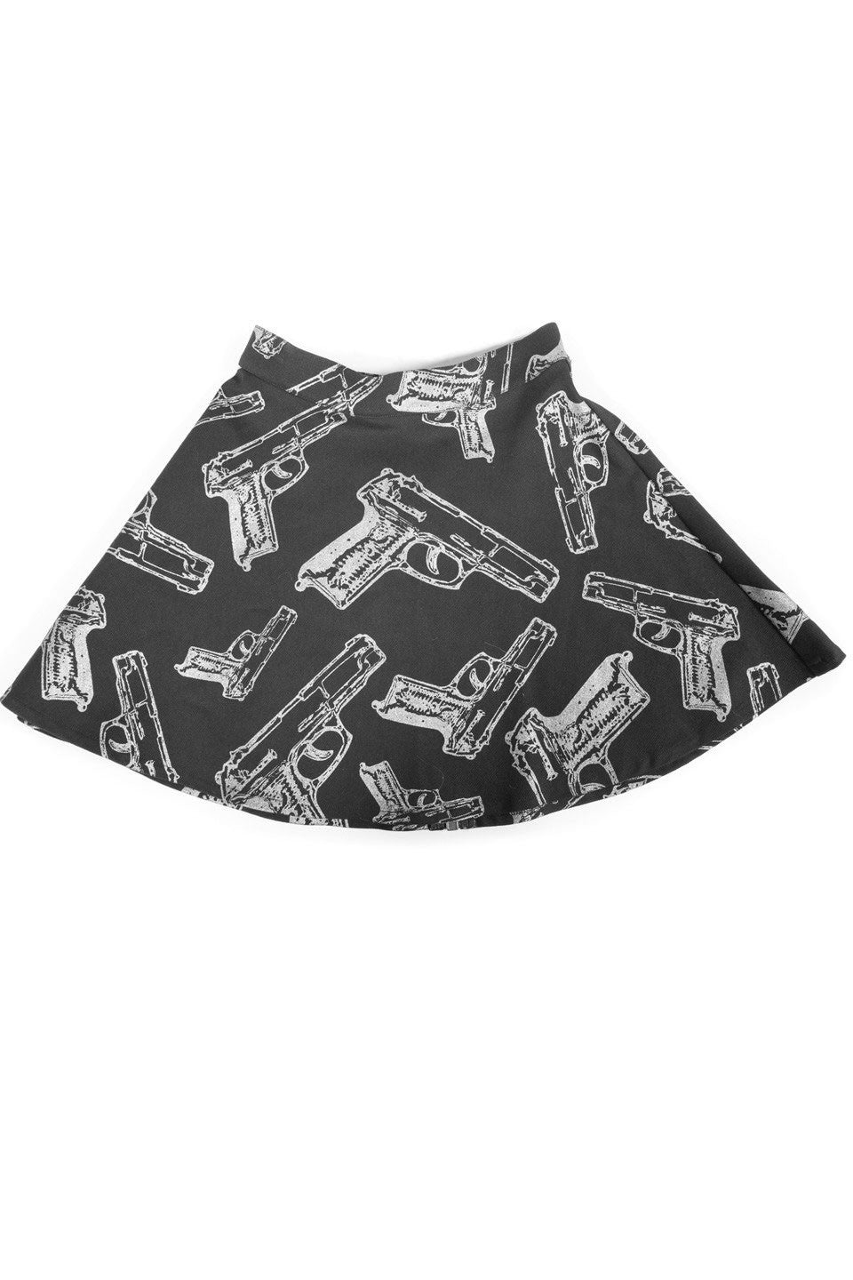 Vintage Guns Suck Skirt-Skirts-Lip Service